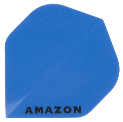 Letky na šipky AMAZON STANDARD modrá