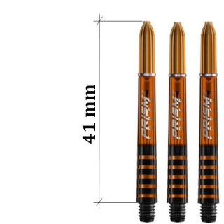 7020-407 Násadky na šipky Winmau Prysm midi oranžové 46 mm
