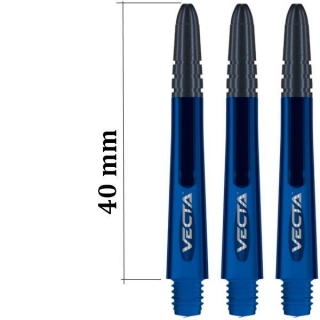 7025-205 Násadky na šipky Winmau Vecta modré 40 mm