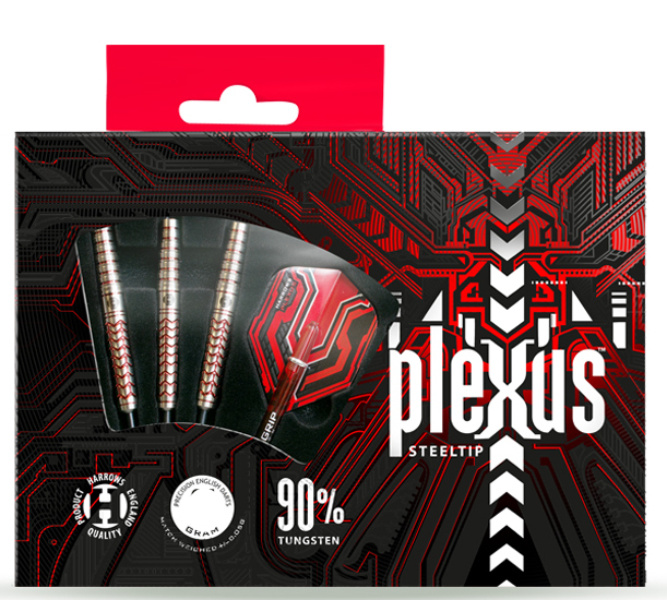 Šipky Harrows - STEELTIP PLEXUS T90%  23 gram