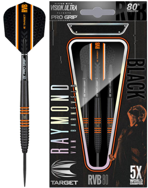 Šipky Target - 100151-RVB-BARNEVELD BLACK 90% 24 gram