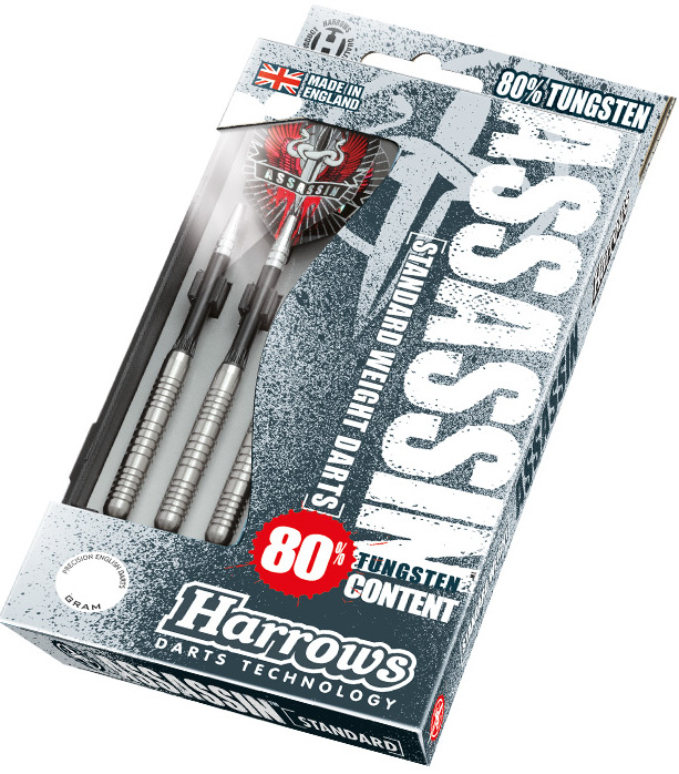 Šipky Harrows - STEELTIP ASSASSIN T80%  22 gR