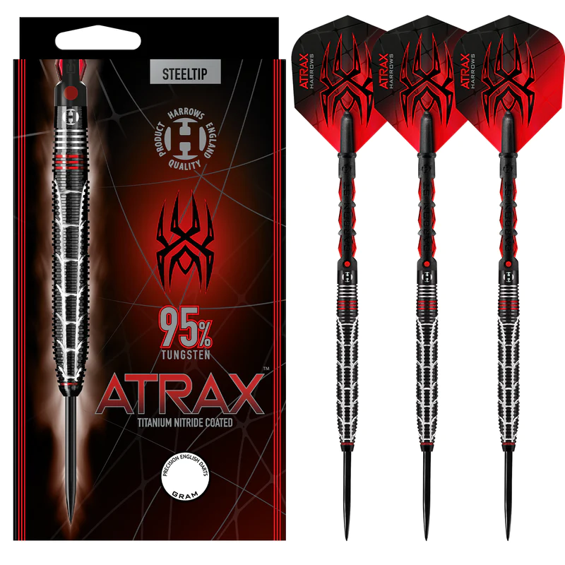 Šipky Harrows - STEELTIP ATRAX 95%  23 gram