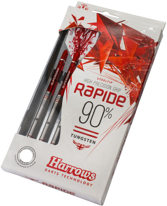 Šipky Harrows - STEELTIP RAPIDE T90%  22 gram