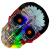 Letky na šipky SKULL
