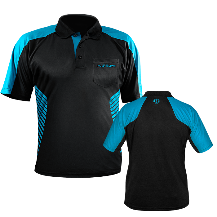 DRES VIVID HARROWS - BLACK-AQUA  velikost "M"