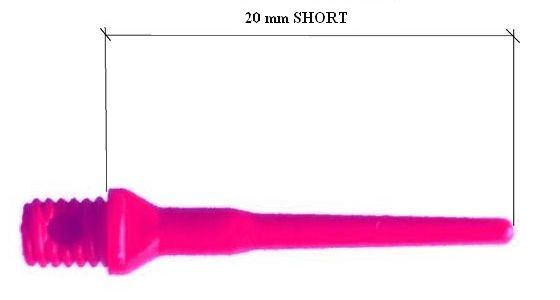 HROTY TUFLEX 1000 ks - RŮŽOVÉ 2,0 cm