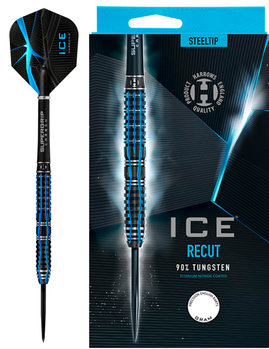 Šipky Harrows Steeltip ICE RECUT Tungsten 90% 21 gram