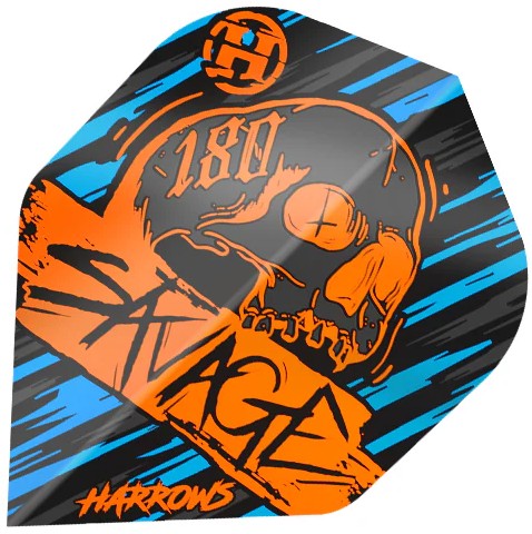 Letky Harrows SAVAGE ORANŽOVÉ