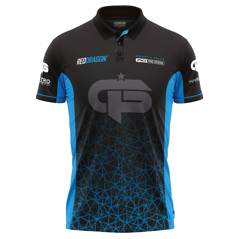DRES Gerwyn Price X0723 velikost "L" MODRÝ