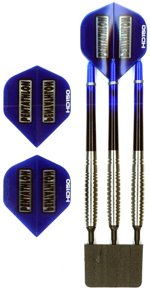 Šipky Powerdart  TUNGSTEN 80% SPECTRUM BLUE 18 gr.