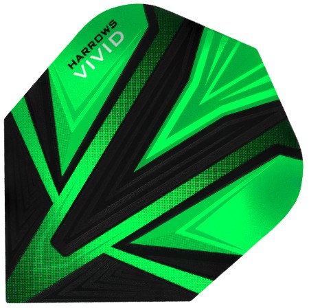 Letky Harrows KŘÍDLA VIVID GREEN  STANDARD