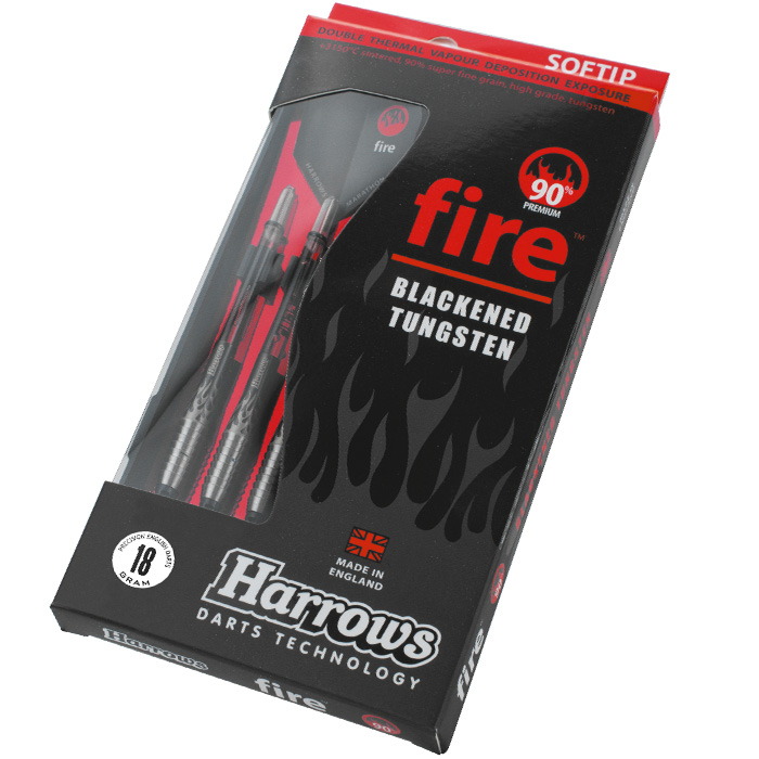 Šipky Harrows - SOFTIP FIRE STYLE B T90% 18 gram