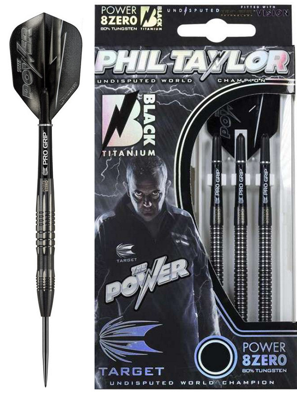 200206-POWER 8 ZERO BLACK TITANIUM 22 gram