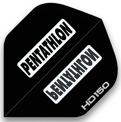 Letky PENTATHLON STD HD150 - ZESILNĚNÉ černé