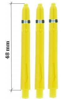 GLOW - POWERDART - MEDIUM - Žluté 48 mm