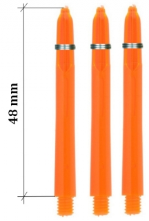 GLOW - POWERDART - MEDIUM - Oranžové 48 mm