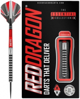 Šipky Red Dragon 2140-Javelin Black 90% tungsten 22 gram