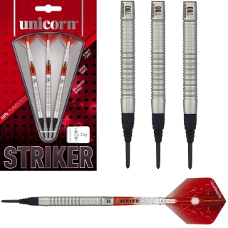 Šipky Unicorn STRIKER 25040 Tungsten 80% 19 gram