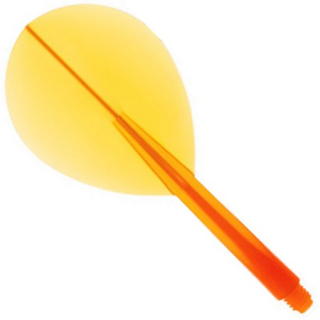 CONDOR PLAIN TEARDROP "L" CLEAR ORANGE 