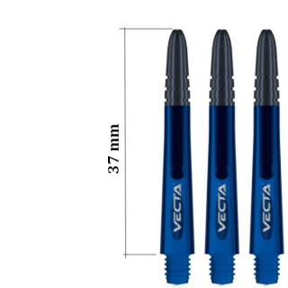 7025-405 Násadky na šipky Winmau Vecta modré 37 mm