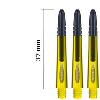 7025-406 Násadky na šipky Winmau Vecta žluté 37 mm
