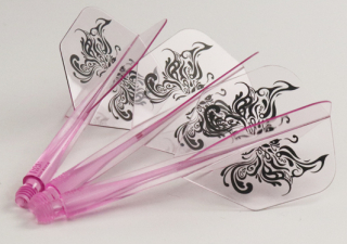 CONDOR AXE TRIBAL BUTTERFLY CLEAR PINK SMALL "M"